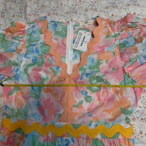 Entro Women’s Pastel Dress - Picture 6 of 8